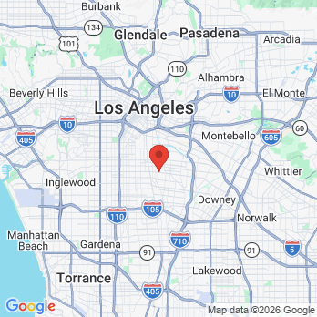 Map to DENTAL COMMUNITY CLINIC office in Huntington Park, CA