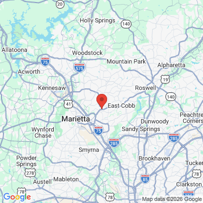Map to  office in Marietta, GA
