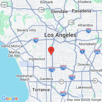 Map to UMMA Community Clinic office in Los Angeles, CA