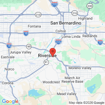 Map to Primary Office office in Riverside, CA