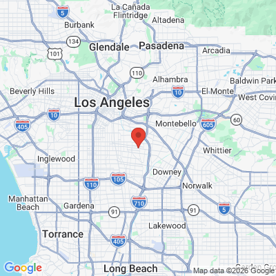 Map to Gage Dental Care office in Bell, CA