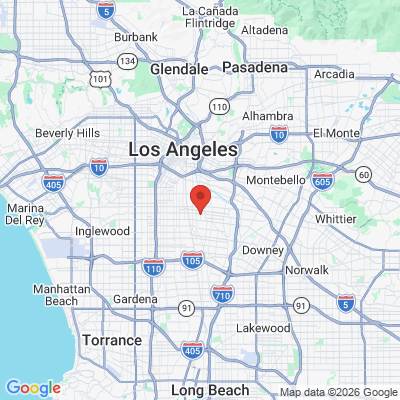 Map to  office in Huntington Park, CA