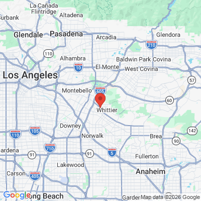 Map to  office in Whittier, CA