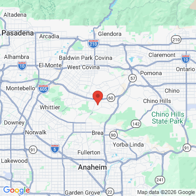 Map to  office in City Of Industry, CA