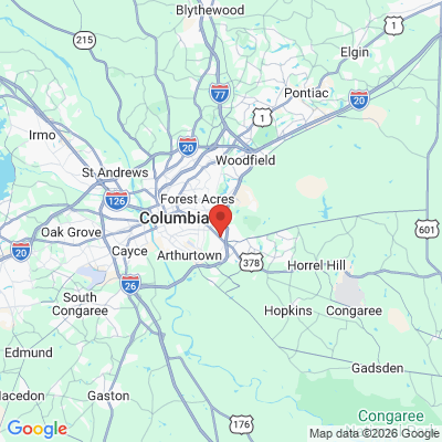 Map to  office in Columbia, SC