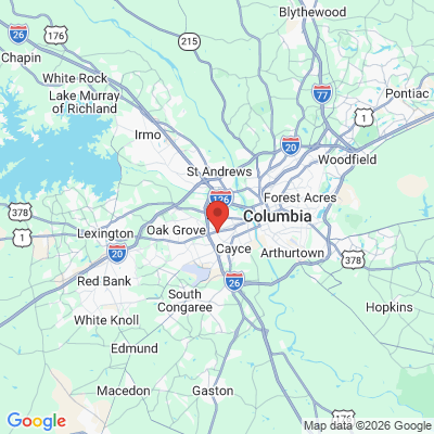Map to  office in West Columbia, SC
