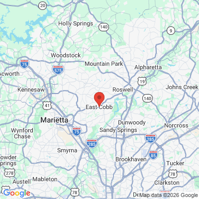 Map to  office in Marietta, GA