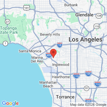 Map to Dr. Cristiana Ferrari office in Marina Del Rey, CA