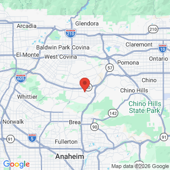 Map to Primary Office office in Rowland Heights, CA