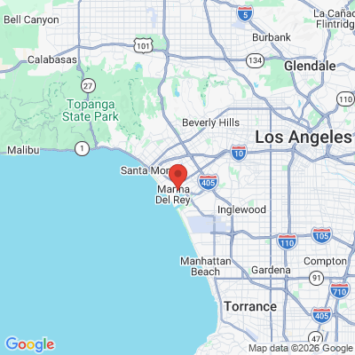 Map to  office in Marina Del Rey, CA