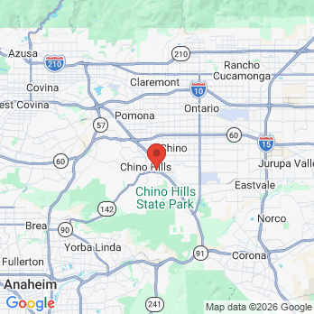 Map to SUNNY FAMILY DENTAL office in Chino Hills, CA