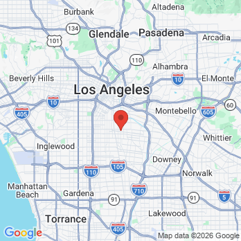 Map to ADEL M. FRANSIS, D.D.S., INC. office in Huntington Park, CA
