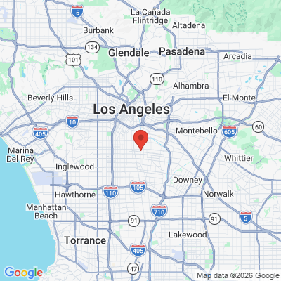 Map to ADEL M. FRANSIS, D.D.S., INC. office in Huntington Park, CA