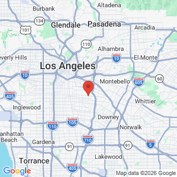 Map to Dental Masters - Maywood office in Maywood, CA