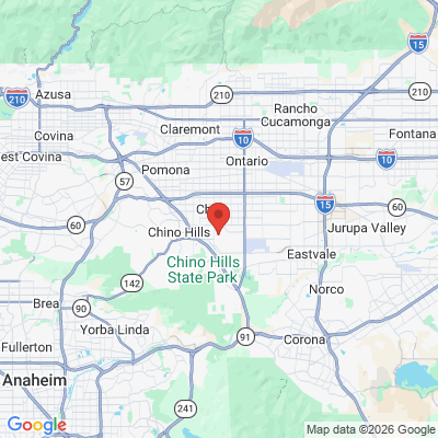 Map to  office in Chino Hills, CA