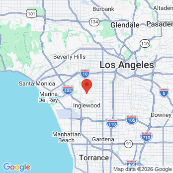 Map to Chantiste Beal, DMD office in Los Angeles, CA