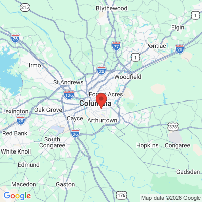 Map to  office in Columbia, SC