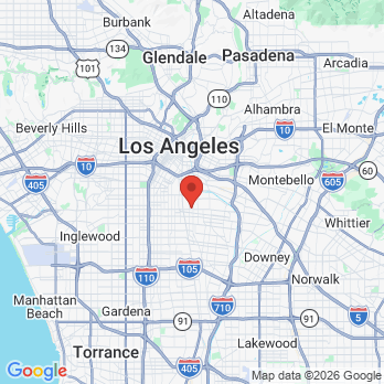Map to Fuller Smiles Huntington Park office in Huntington Park, CA