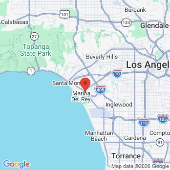 Map to Design Dental Spa office in Marina Del Rey, CA