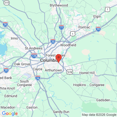 Map to  office in Columbia, SC