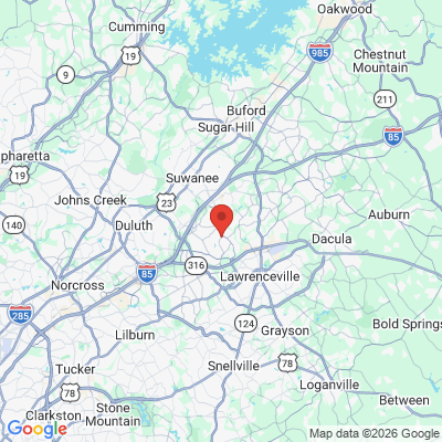 Map to  office in Lawrenceville, GA