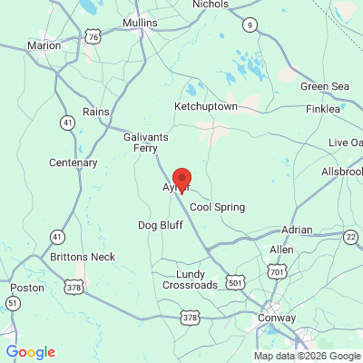 Map to  office in Little River Medical Center