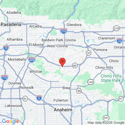 Map to Beautiful Dentistry (Rowland Heights) office in City Of Industry, CA