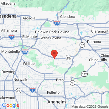Map to PLAZA DENTAL GROUP office in City Of Industry, CA