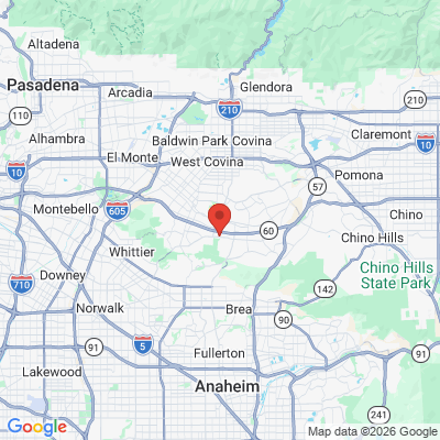 Map to PLAZA DENTAL GROUP office in City Of Industry, CA