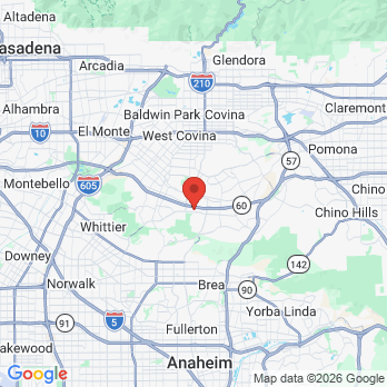 Map to Valley Dental City of Industry office in City Of Industry, CA