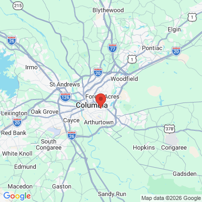 Map to  office in Columbia, SC