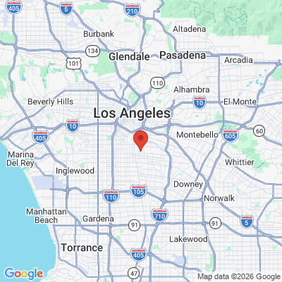 Map to  office in Huntington Park, CA
