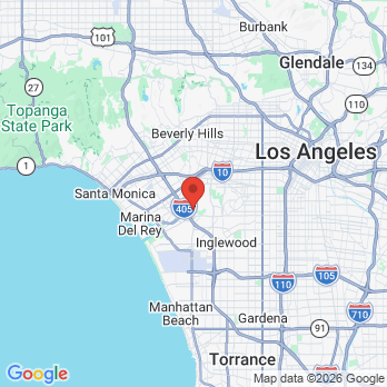 Map to West Los Angeles Dental Health Center office in Culver City, CA
