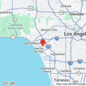 Map to Primary Office office in Los Angeles, CA