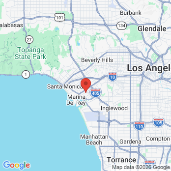 Map to Natalie Khadavi DDS INC office in Los Angeles, CA