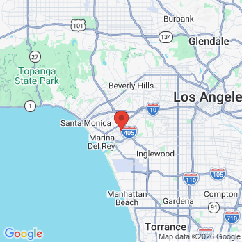 Map to Pearl Dental Culver City office in Los Angeles, CA