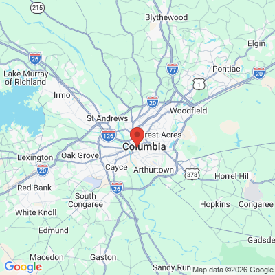 Map to  office in Columbia, SC