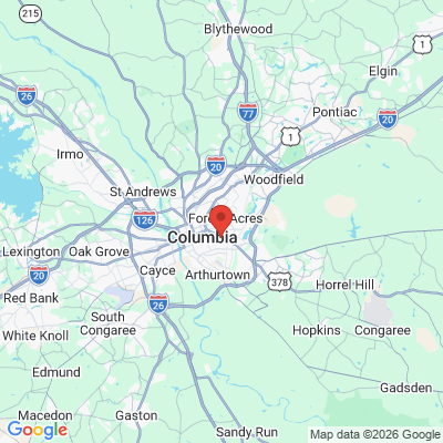 Map to  office in Columbia, SC