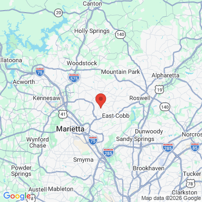 Map to  office in Marietta, GA