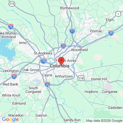 Map to  office in Columbia, SC