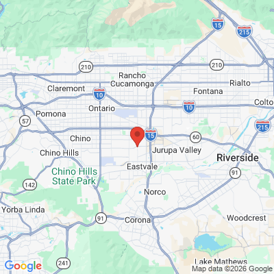 Map to  office in Ontario, CA