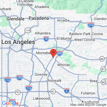 Map to Primary Office office in Pico Rivera, CA
