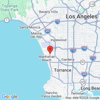 Map to MIRACLE SMILE DENTISTRY office in El Segundo, CA