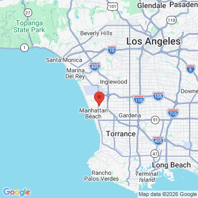 Map to MIRACLE SMILE DENTISTRY office in El Segundo, CA