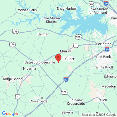 Map to  office in Batesburg Leesville, SC