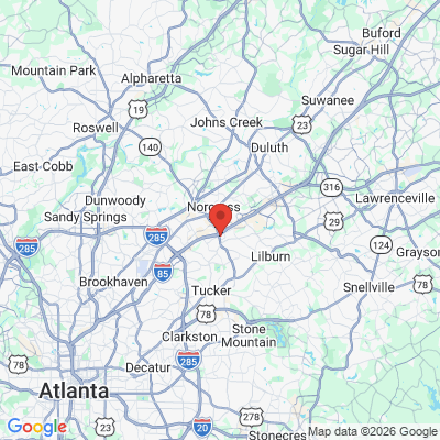 Map to  office in Norcross, GA