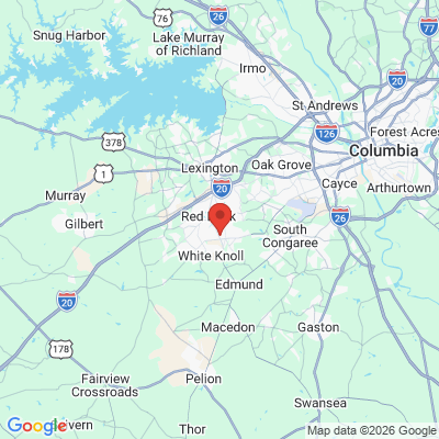 Map to  office in Lexington, SC
