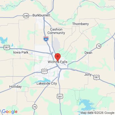 Map to  office in Wichita Falls, TX