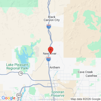Map to  office in New River, AZ