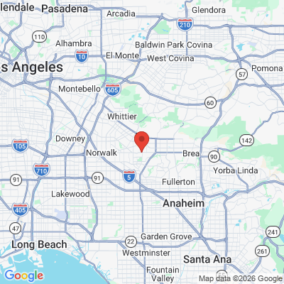 Map to IMPERIAL DENTAL office in La Mirada, CA